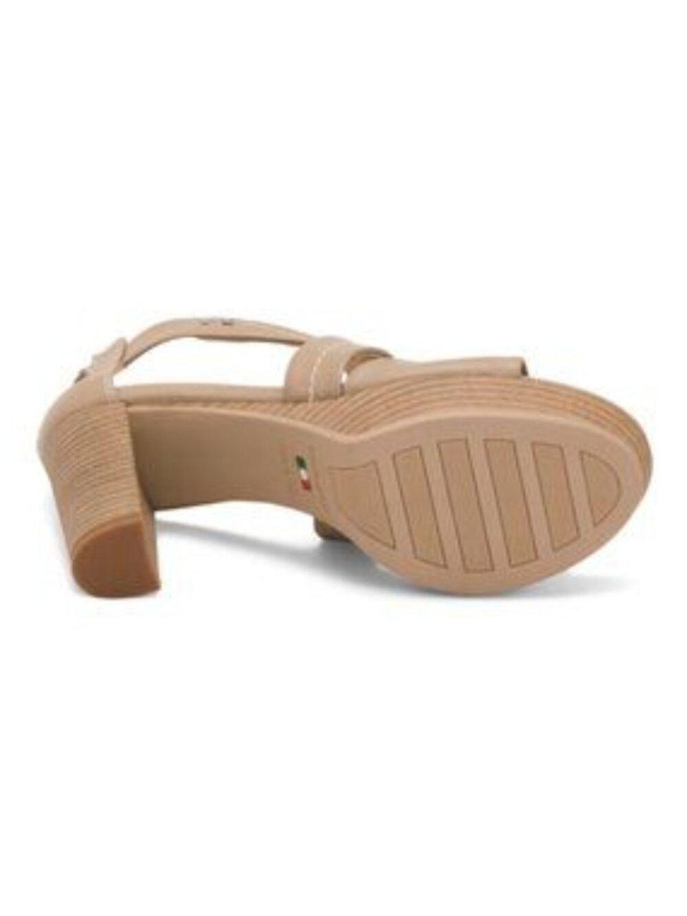 NEROGIARDINI Made In Italy Leather Heeled Sandals - Picture 3 of 3